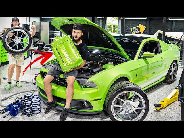 Installing the Largest Supercharger I can fit on my Mustang!