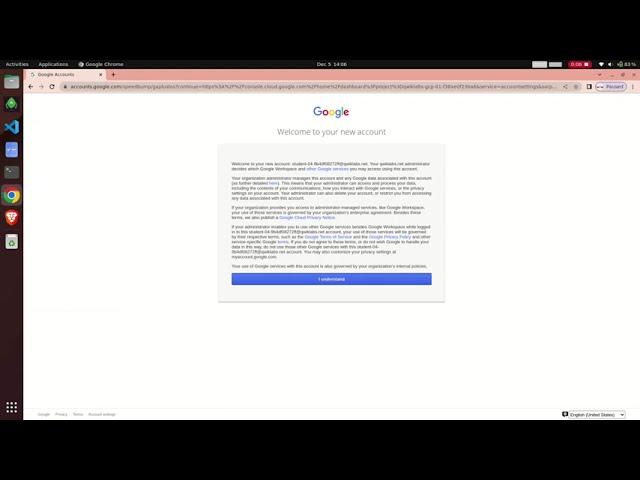 Quick Lab: VM instance -Google cloud console