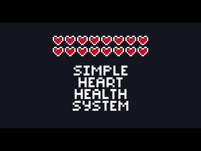 Simple Heart Health System - Unity Asset Store