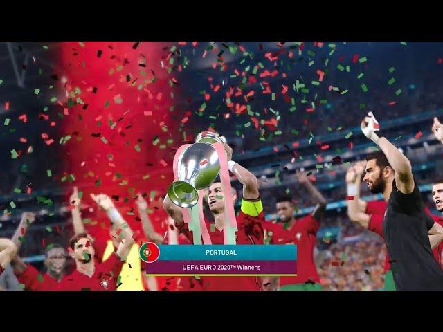 [PS4] PES 2020 UEFA Euro 2020 Final (Portugal vs Netherlands Gameplay)