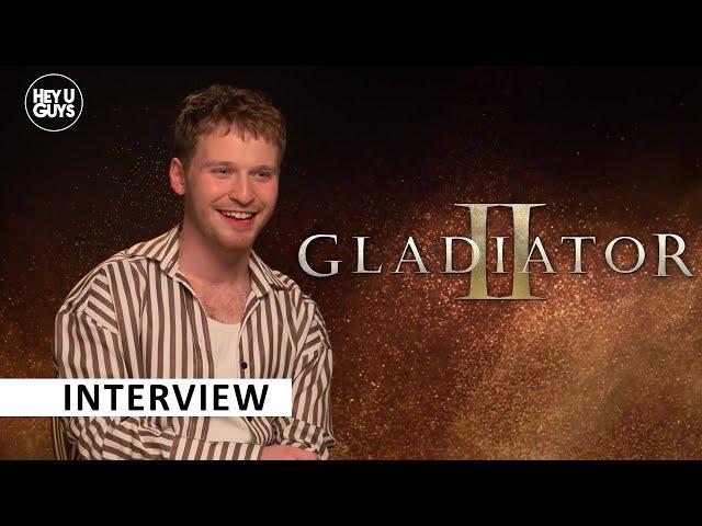 Fred Hechinger on Gladiator 2 | Monkey training | Amazing hairstyles | Working with Joseph Quinn