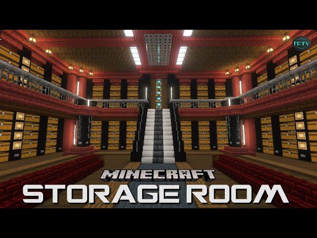 How To Build A Mangrove STORAGE ROOM In Minecraft - TUTORIAL