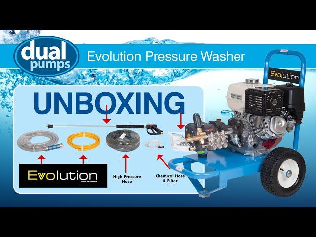 Dual Pumps Pressure Washer Unboxing Video