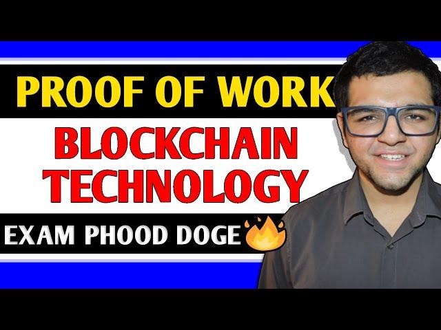 Proof of Work in Blockchain Technology 