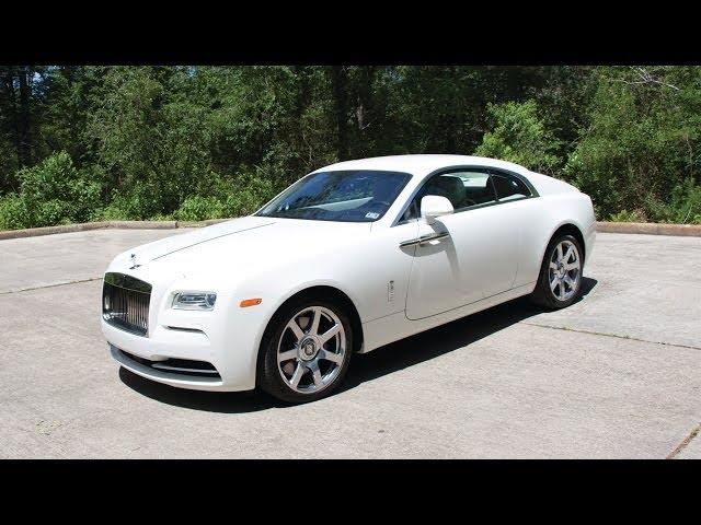 2014 Rolls Royce Wraith - Review in Detail, Start up, Exhaust Sound, and Test Drive