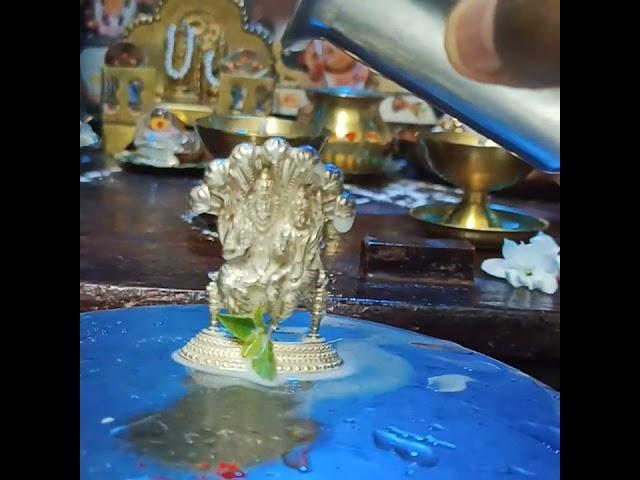 Sri Laxmi Narasimha Swamy Abhishekam at Home