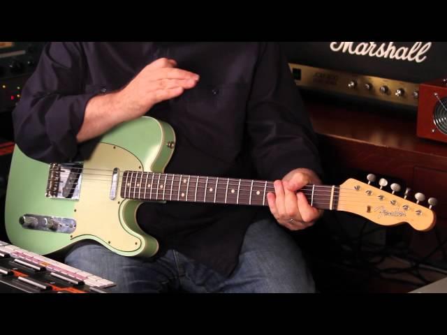 Tim Pierce plays the 'Wildwood 10' Telecaster
