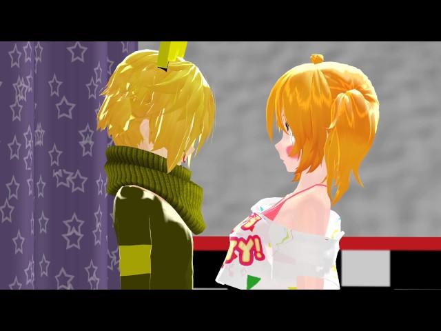 [MMD FNaF] Tonight I`m (Toy Chica and SpringTrap)