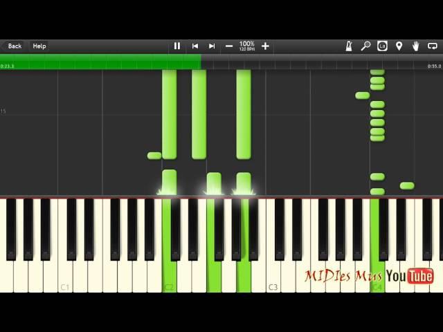 PHARAON - 5 минут назад Piano Cover [Synthesia Piano Tutorial]