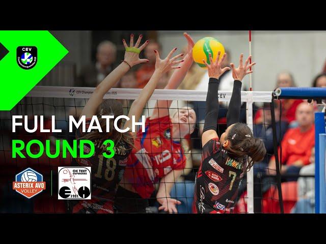 Full Match | Asterix Avo BEVEREN vs. Tent OBRENOVAC | CEV Champions League Volley 2025