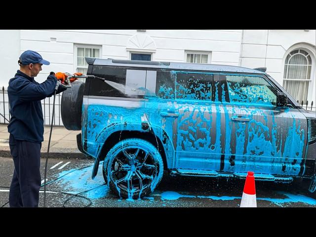 How Professionals Clean London's Luxury Cars