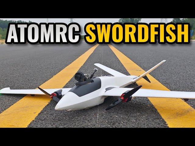 ATOMRC Swordfish Narrated FPV in China