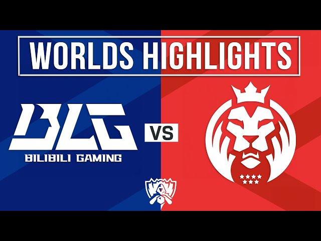 BLG vs MDK Full Highlights | Worlds 2024 Swiss Stage | Bilibili Gaming vs Mad Lions KOI