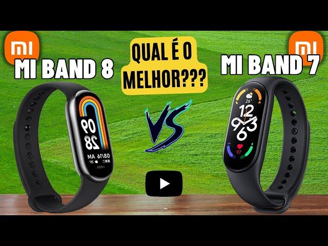 Xiaomi Mi Band 8 vs Mi Band 7 | Comparativo Completo & Preço