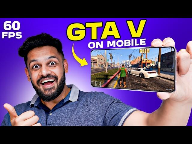 How To Play GTA V On Mobile At 60Fps️