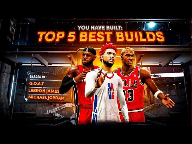 THESE BUILDS ARE GAME-BREAKING ON NBA2K23 - TOP 5 BEST BUILDS TO MAKE ON CURRENT & NEXT GEN NBA2K23!