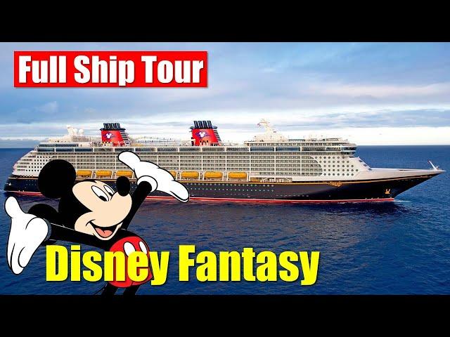 Disney Fantasy | Full Walkthrough Tour & Review | Disney Cruise Line