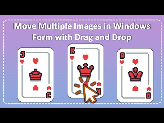 C# OOP Project Drag And Drop Multiple Images in Windows Forms