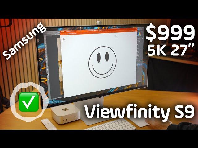 Best Display for M4 Mac Mini?  Samsung ViewFinity S9 5K vs Apple Studio Display