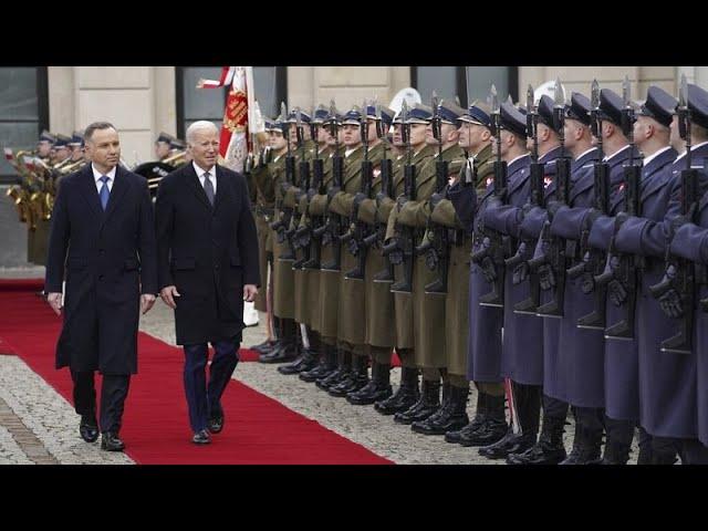 Джо Байден в Варшаве: "Украина остается свободной"