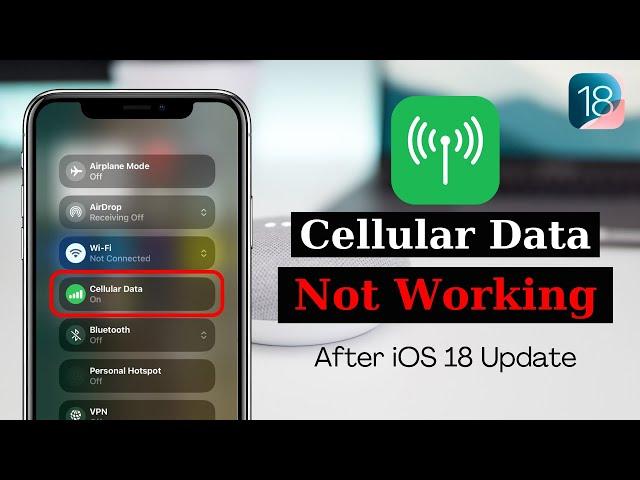 How To Fix Cellular Data Not Working on iPhone After iOS 18 Update | Cellular Data Problem (Solved)