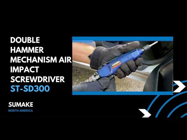 Air Impact Screwdriver Product Review by Sumake North America, LLC (Product ST-SD300)