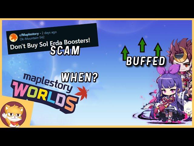 Kanna & Hayato buffs & More | MapleStory World News | 4th of July 2024