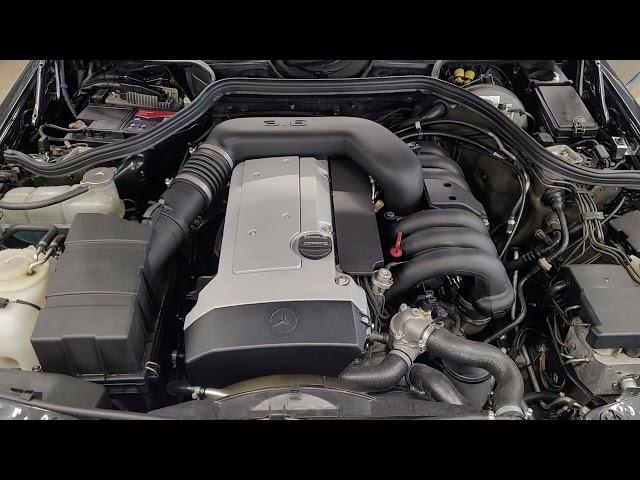 Mercedes AMG M104 3.6 engine in W124 E36 AMG idling after rebuild