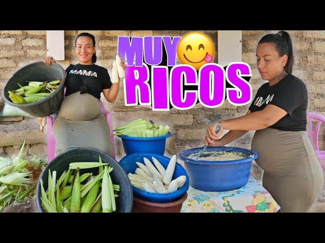 Haciendo Tamalitos de ELOTE // Al Estilo Salvadoreño // ANTOJITOS 