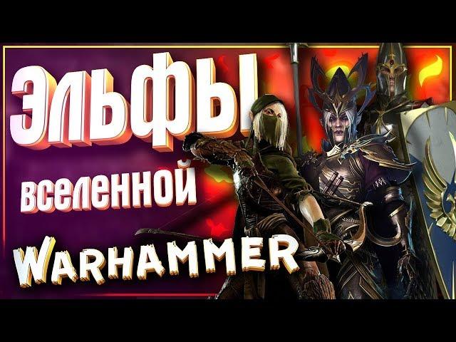 Эльфы Warhammer Fantasy: Лесные Эльфы, Высшие Эльфы, Темные Эльфы - в чем разница?