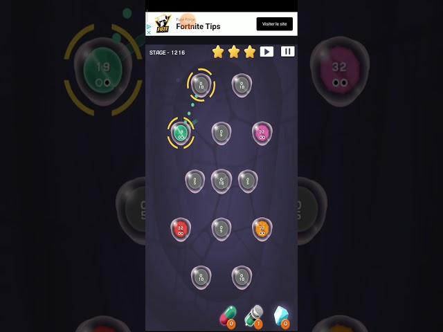 Cell expansion wars level 1216 walkthrough ⭐⭐⭐