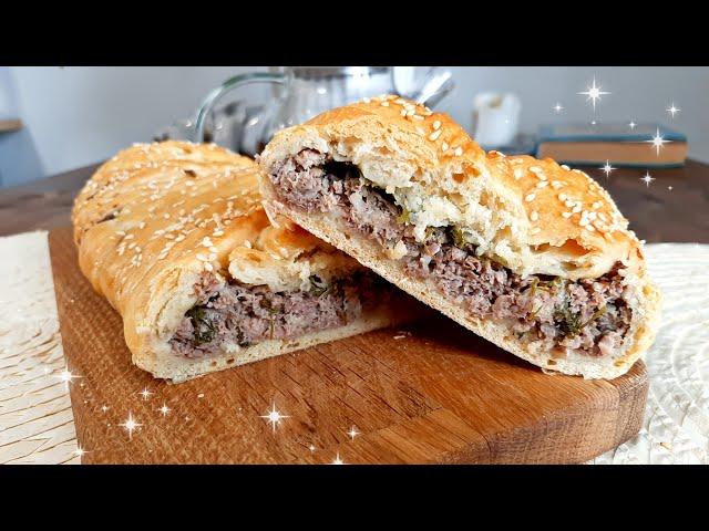 Кулебяка из Дрожжевого Теста / Рецепт Вкусного Пирога