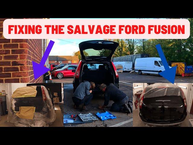 FIXING A SALVAGE FORD