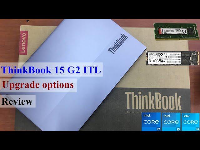 Lenovo ThinkBook 15 G2 ITL Review | Upgrade options | Unboxing #lenovo