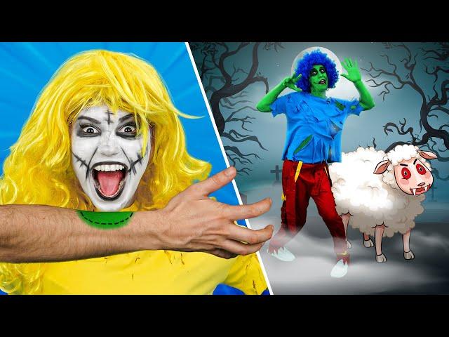 Scary Boo-Boo Song | Scary Monster Song for Children | Zaza Boom Kids Song