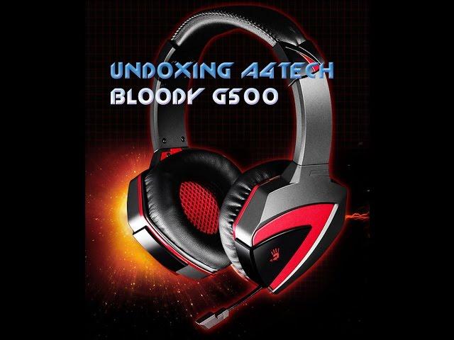 Обзор наушников a4tech bloody g500