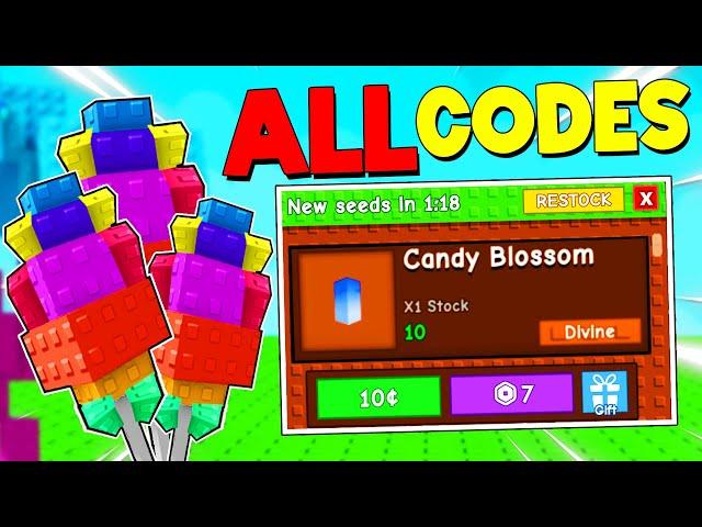 GROW A GARDEN *CODES* FOR CANDY BLOSSOM | HOW To GET FREE CANDY BLOSSOM in GROW A GARDEN! ROBLOX