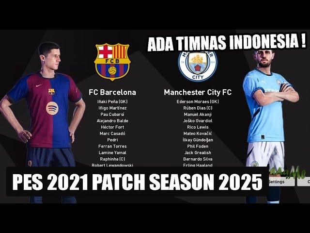 CARA INSTALL PES 2021 UPDATE PATCH 2024/2025 DI LAPTOP ATAU PC