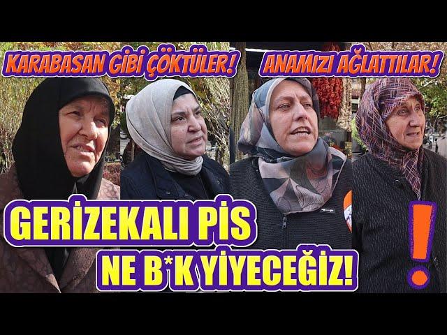 GERİZEKALI PİS! | Sokak Röportajı | Ekonomi | Konya | Halk