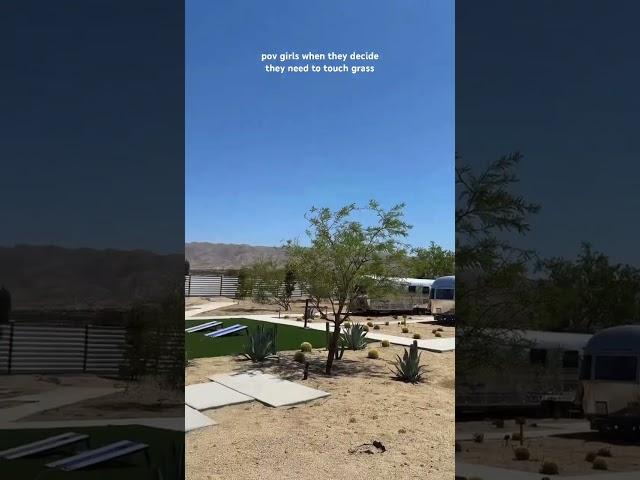 glamping at acres landing in desert hot springs 10/10 #girlygirl #hannahmontana #palmsprings #travel