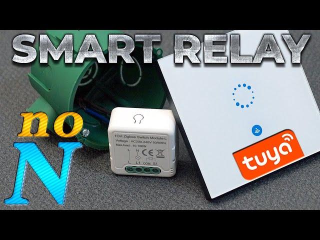 Girer relay without zero - we make any switch smart Tuya ZigBee