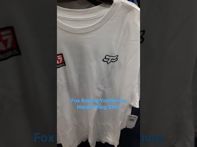 Motorhelmets Fox Racing Apparel - Fox Racing Yoshimura Honda Wing Shirts #shorts #foxracing #shirts