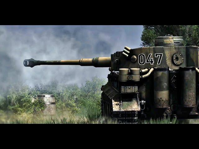 Tiger Tanks CRUSH Allied Forces in Epic Battle