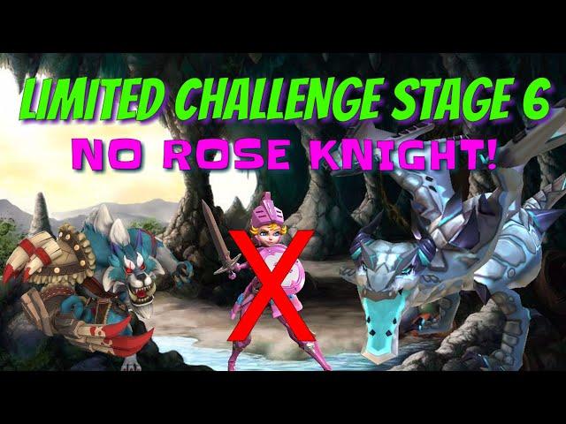 Limited Challenge Stage 6 - No Rose Knight! - Lords Mobile