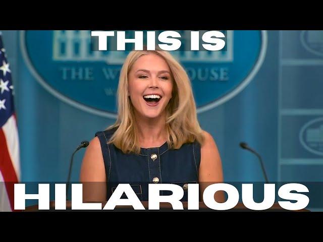 This Is The Most Unusual White House Press Briefing Ever Seen.