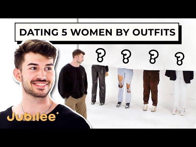 Blind Dating 5 Girls Based On Their Outfits | Versus 1