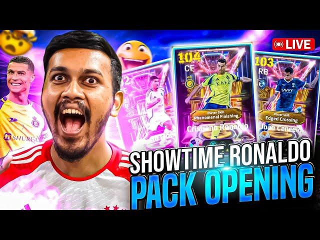 eFootball 25 Mobile Showtime RONALDO Pack Opening | LIVE