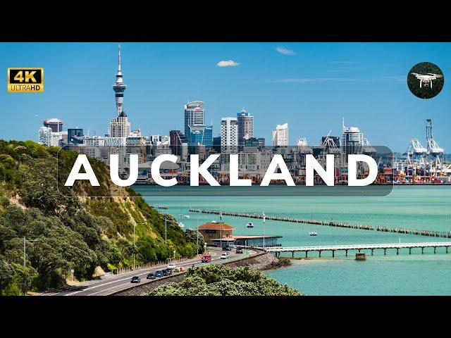 Auckland New Zealand 4K | Auckland 4K Drone