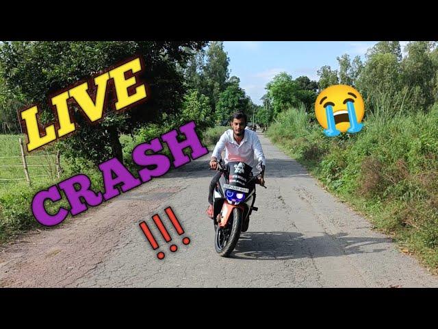 LIVE  CRASH ACCIDENT KTM RC 200#ktmlover