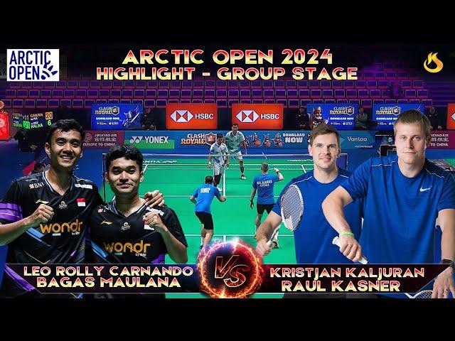 Leo  / Bagas [INA] vs Kristjan Kaljurand / Raul Kasner [EST] | Arctic Open 2024 | Qualification